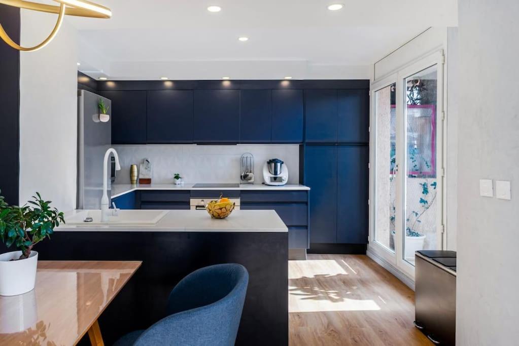 Apartamento T3 Le Designer 4E-Terrasse-Climatisation & Netflix Marsella Exterior foto